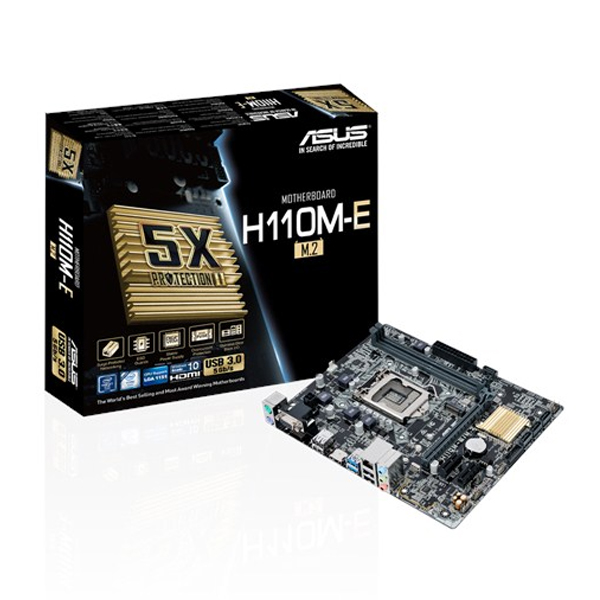 ASUS - PLACA MADRE H110M-E / M.2 USB 3.0 LGA 1151 (H110M-E/M.2)