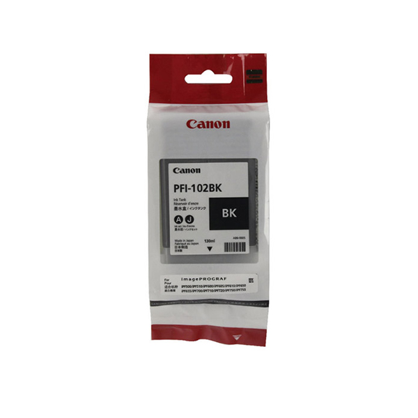CANON - TINTA CANON INK TANK PFI-102BK (0895B001)