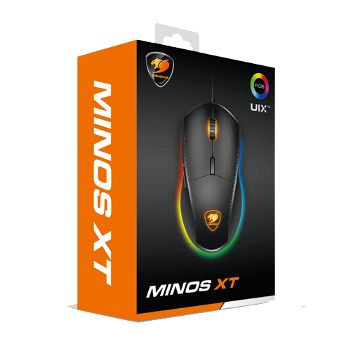 COUGAR - MOUSE OPTICAL MIONS XT / ADNS-3050 / 4000 DPI / RGB (3MMXTWOB.0001)