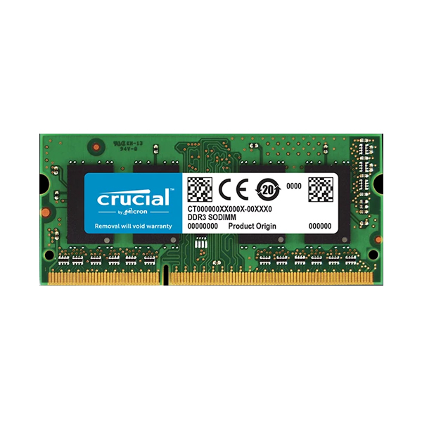 CRUCIAL - MAC 8GB DDR3 1600 SODIMM (CT8G3S160BM)