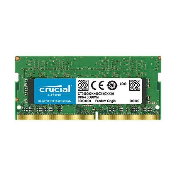 CRUCIAL - MEMORIA 4GB DDR4 2666 SODIMM (CT4G4SFS6266)