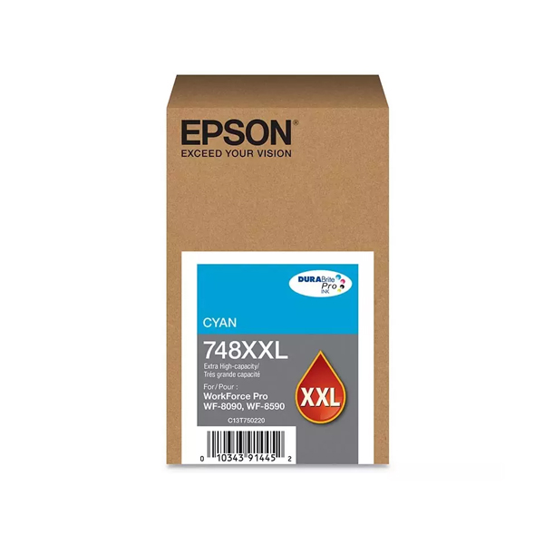 EPSON - CARTRIDGE CYAN WF6090 / WF6590 (T748XXL220-AL)
