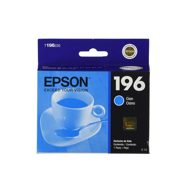 EPSON - CYAN CARTRIDGE -XPRESSION XP-101 / XP-201 / XP-401 (T196220-AL)