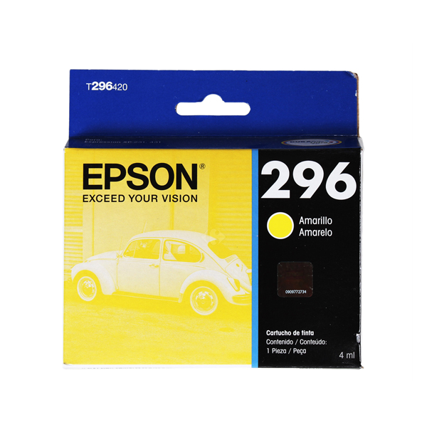 EPSON - TINTA T296420 XP-231 / XP-431 AMARILLO (T296420-AL)