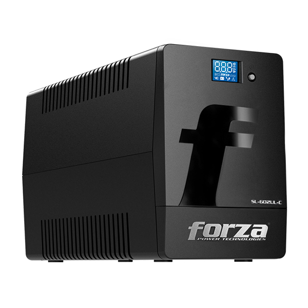 FORZA - UPS SMART 600VA / 360W 220V 5-ITALIAN 1-IEC PANTALLA LED (SL-602UL-C)