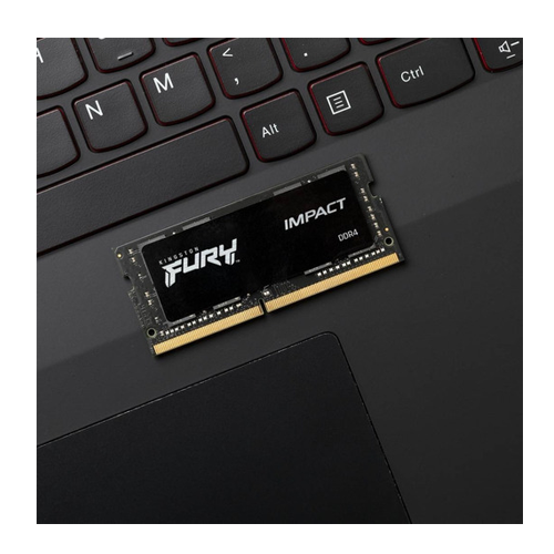 KINGSTON - MEMORIA RAM NOTEBOOK DDR4 8GB 3200MHZ KINGSTON FURY IMPACT SO-DIMM, NON-ECC, CL20, 1.2V (KF432S20IB/8)