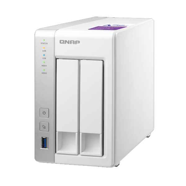 QNAP - SERVER - MINI TOWER - 1 INTEL ARM7 A9 / 1.2 GHZ - 1 G (TS-231P-US)