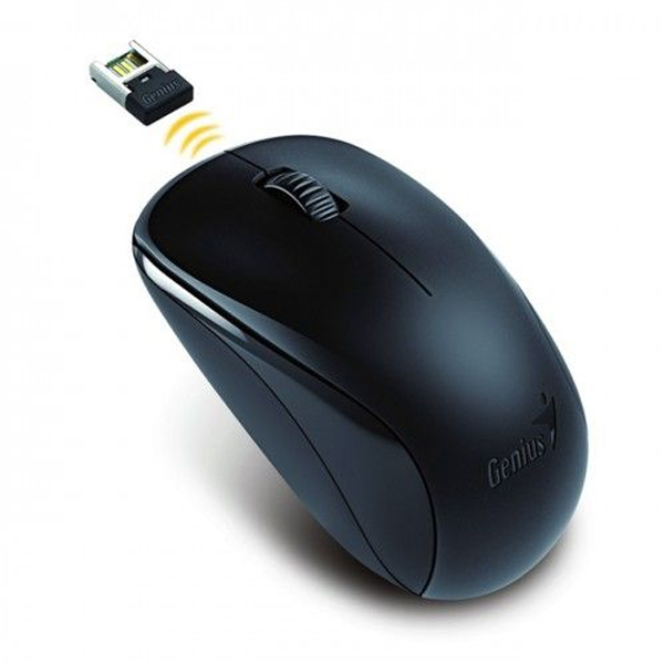 GENIUS - MOUSE NX-7000 INALAMBRICO COLOR  NEGRO 2.4GHZ 1200DPI (31030109100)