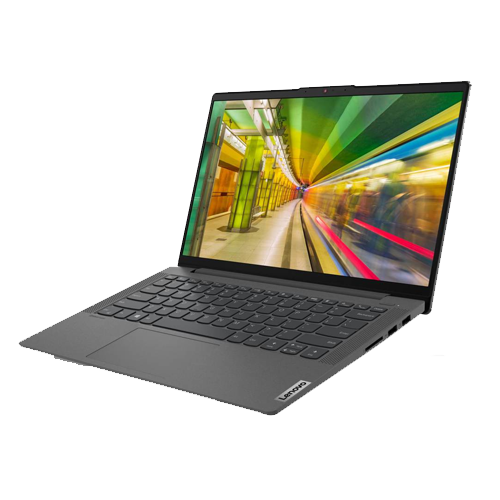 LENOVO - AMD R5-5500 8GB 512GB SSD 14INCH W10H GRAY (82LM007CCL)