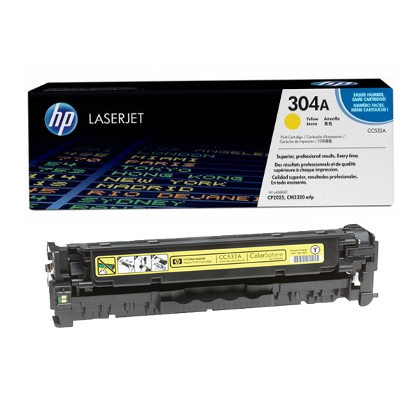 HP - TONER LASER AMARILLO LASERJET (CC532A)