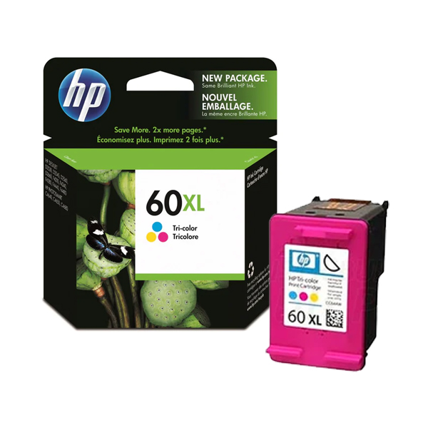 HP - TINTA CC644WL 60XL TRI-COLOR (CC644WL)