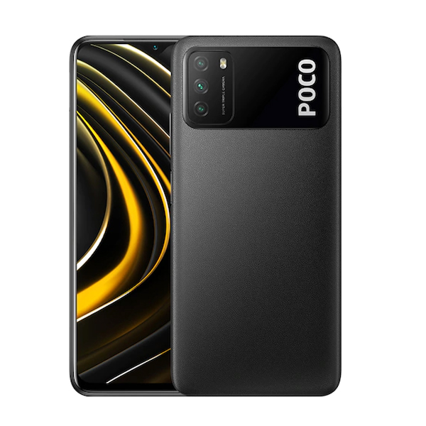 XIAOMI   - XIAOMI POCO M3 EU 128G POWER BLACK  / CAJA DAÃ‘ADA (30469)