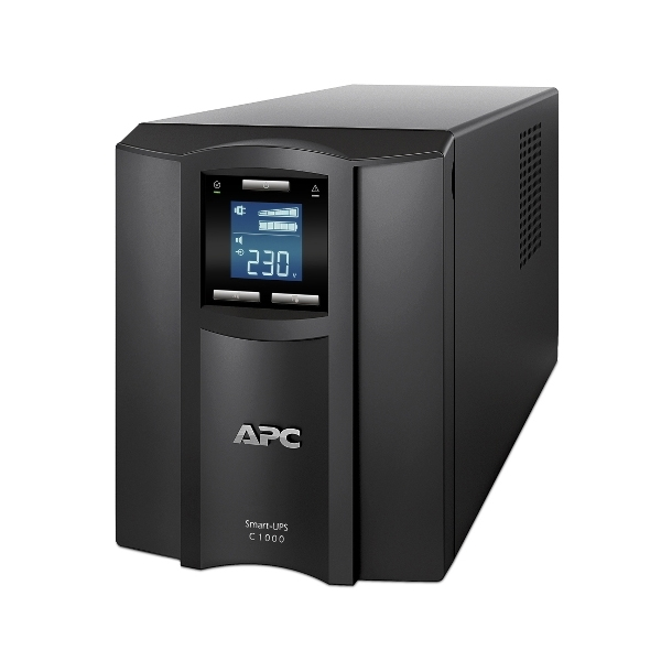 APC - UPS 1000VA 600W TORRE INTERACTIVA SMART C LCD IEC 230V (SMC1000I)