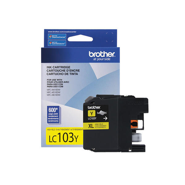 BROTHER - TINTA BROTHER LC103Y AMARILLO (LC103Y)