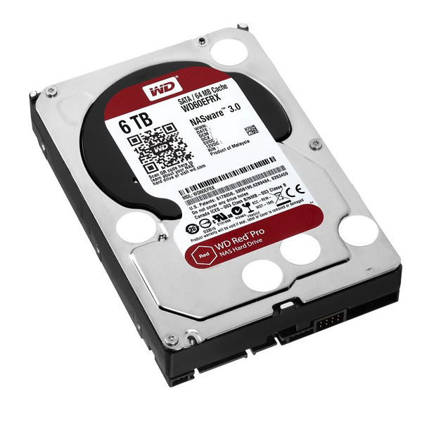 WESTERN DIGITAL - DISCO DURO / SATA / 6TB / 3.5â€ / RED / WD60EFRX-68MYMN1 (WD60EFRX)