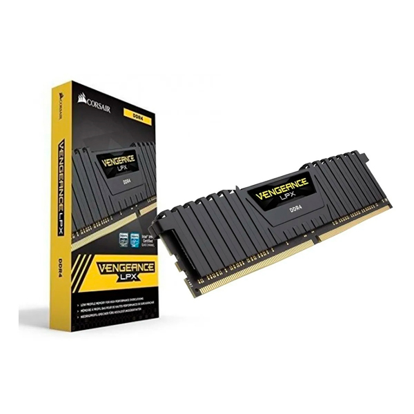 CORSAIR - VENGEANCE LPX DDR4 4GB 2400Mhz DIMM (CMK4GX4M1A2400C14)