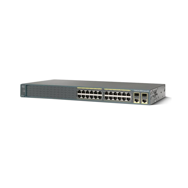 CISCO - SWITCH 2960 24P PLUS POE (WS-C2960+24PC-L)