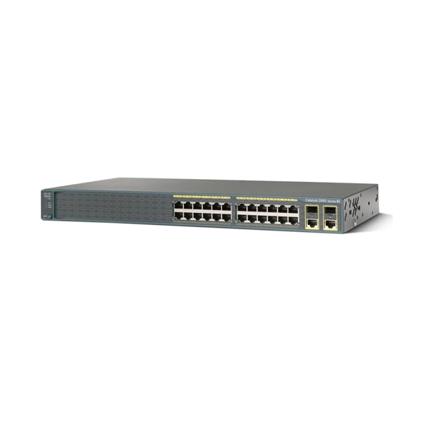 CISCO - SWITCH 2960 24P PLUS POE (WS-C2960+24PC-S)