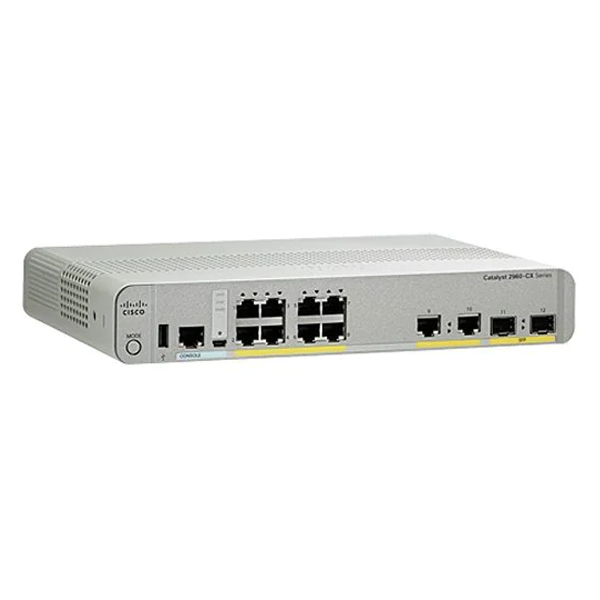 CISCO - WS-C2960CX-8TC-L CATALYST 4500 16 PORT 10G IP BASE (WS-C2960CX-8TC-L)