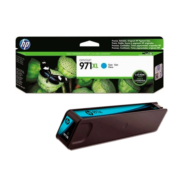 HP - TINTA HP 971XL CN626AM CYAN ORIGINAL ALTA CAPACIDAD (CN626AM)