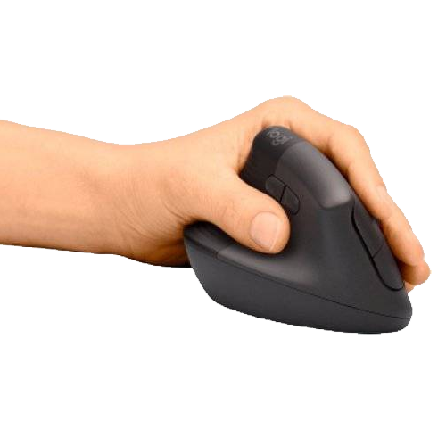 LOGITECH - MOUSE LIFT VERTICAL ERGONOMIC GRAPHITE (910-006466)