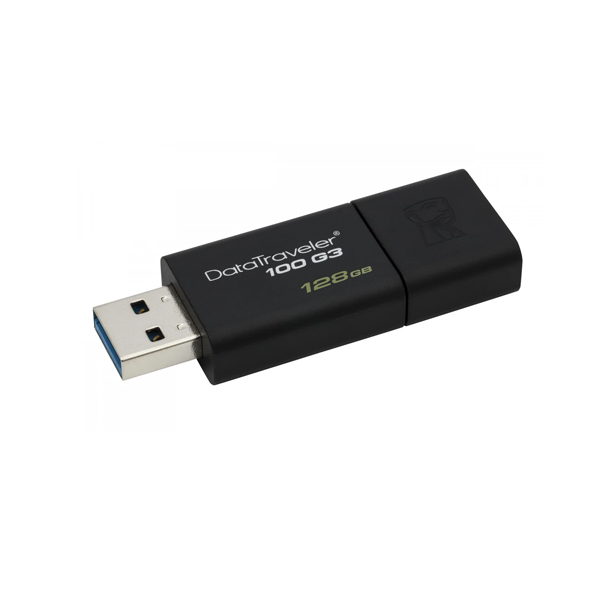 KENSINGTON - 128GB USB 3.0 DATA TRAVELER 100 G3 (DT100G3/128GB)