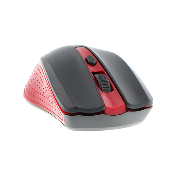 XTECH - MOUSE INALAMBRICO 1600DPI 4 BOTONES ROJO (XTM-310RD)