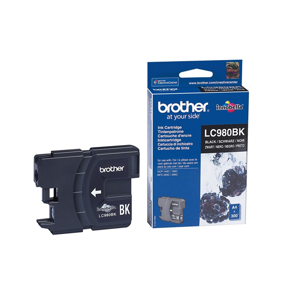 BROTHER - TINTA BROTHER TANQUE NEGRO (LC980BK)