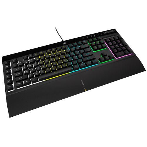 CORSAIR - TECLADO K55 PRO RGB USB WIRED BLACK (CH-9226765-NA)