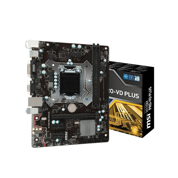 MSI - PLACA MADRE MB H110M PRO VH PLUS (H110M PRO-VH PLUS)