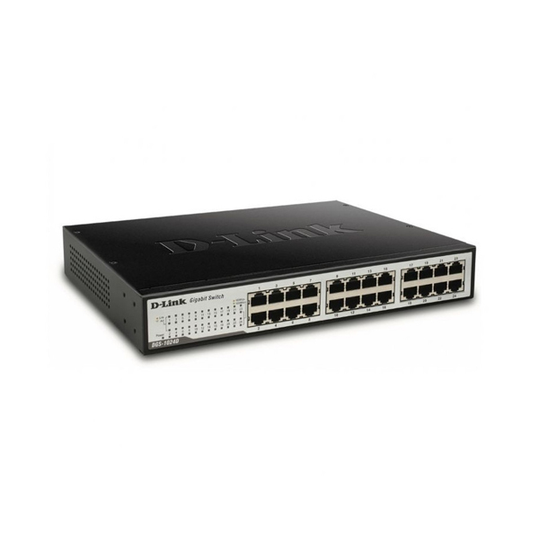 D-LINK - SWITCH DGS-1024D 24 PT 10 / 100 / 1000 NO ADMINISTRABLE (DGS-1024D)