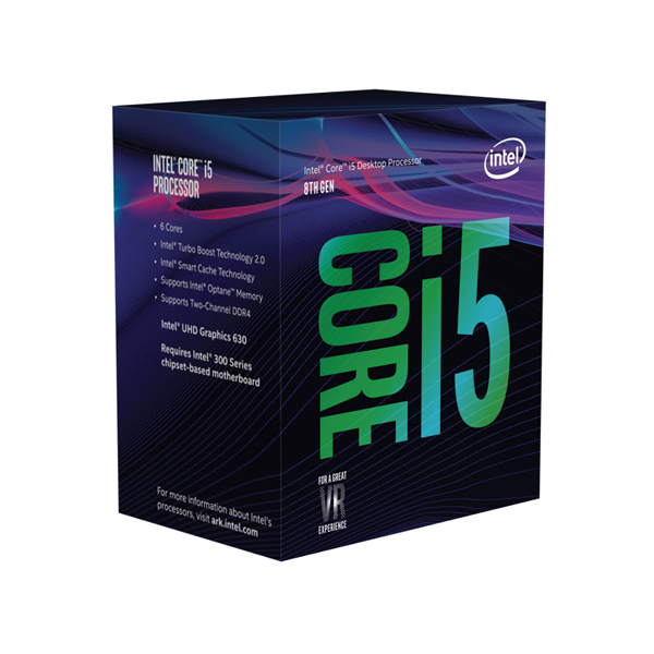 INTEL - CPU I5-8400 2.8GHZ 6 / 6 LGA1151 8TH GEN (BX80684I58400)