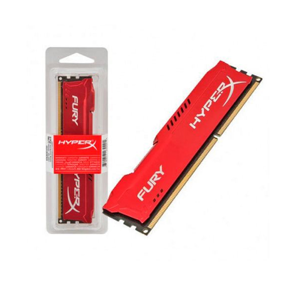 HYPERX FURY 8GB 1600MHZ DDR3 CL10 DIMM RED (HX316C10FR/8)