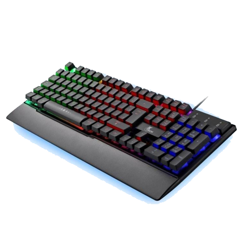 XTECH - TECLADO GAMER ARMINGER USB ILUMINACION FONDO MULTICOLO (XTK-510S)