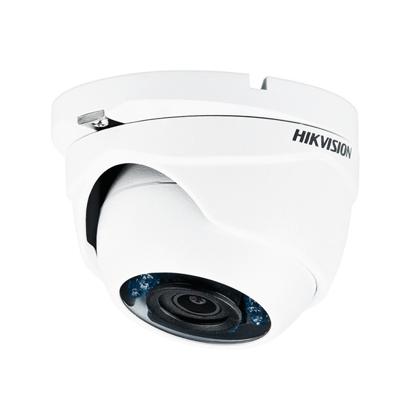 HIKVISION - DOMO TURBO 1080P LENTE FIJO 2.8MM IP66 IR20M METALICA (DS-2CE56DOT-IRM(2.8MM))