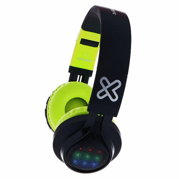 KLIP XTREME - AUDIFONO BLUETOOTH ON EAR C/MIC CONTROL LUCES LED (KHS-659)