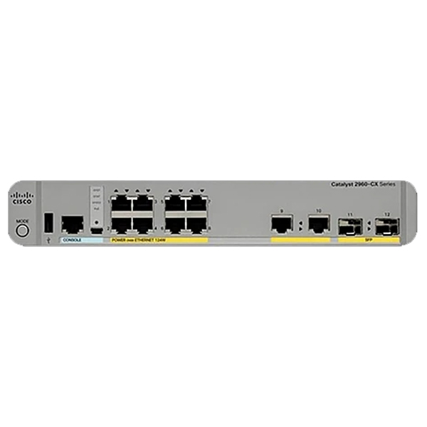 CISCO - WS-C2960CX-8TC-L CATALYST 4500 16 PORT 10G IP BASE (WS-C2960CX-8TC-L)