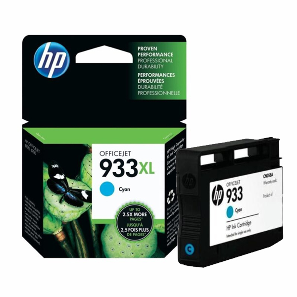 HP - TONER 933XL CARTRIDGE 1 X CYAN (CN054AL)