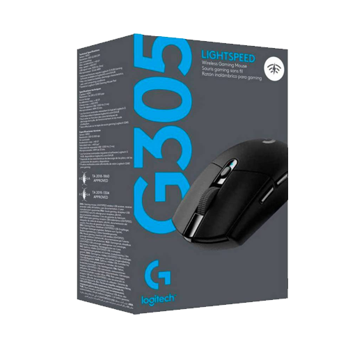 LOGITECH - GAMING G305 WIRELESS MOUSE BLK (910-005281)