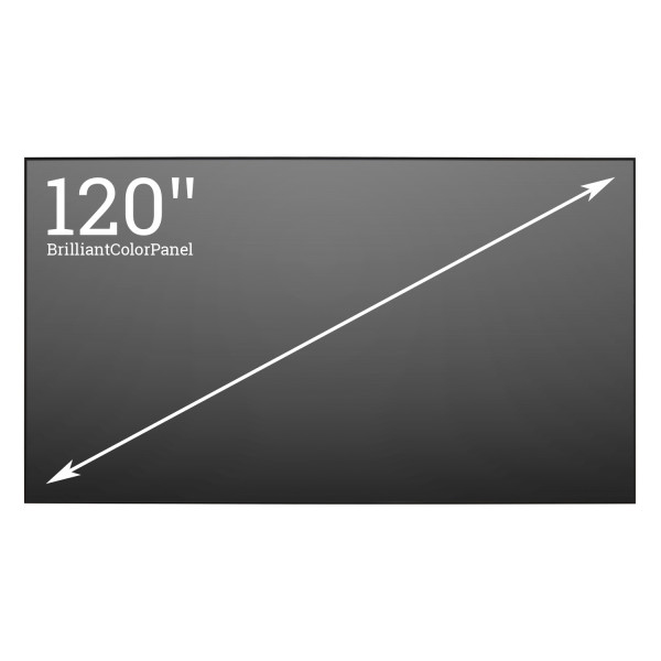 VIEWSONIC - BRILLIANT COLOR PANEL BCP120 - PANTALLA DE PROYECCION 120 PULGADA 305 CM (BCP120)