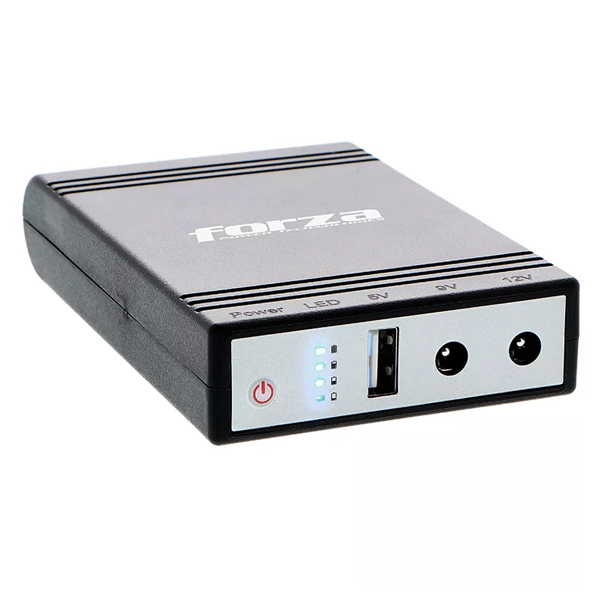 FORZA - MINI-UPS PORTATIL DC 14WATTS USB 5-9-12V (DC-140USB)