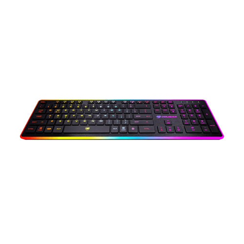 COUGAR - TECLADO VANTAR RGB 8 EFECTOS DE LUZ BACKLIGHT (37VANXNMB.0009)