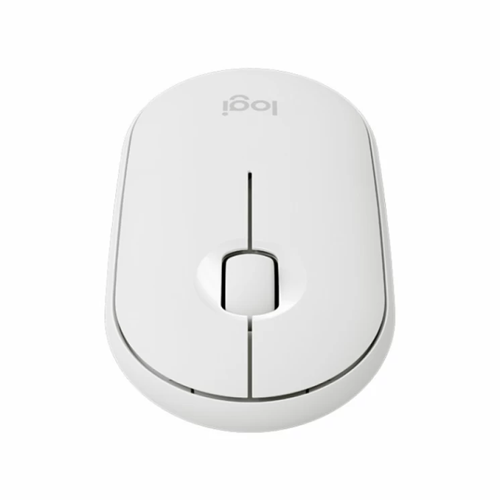 LOGITECH - PEBBLE M350 WIRELESS MOUSE BLANCO DISENO REDONDEADO (910-005770)