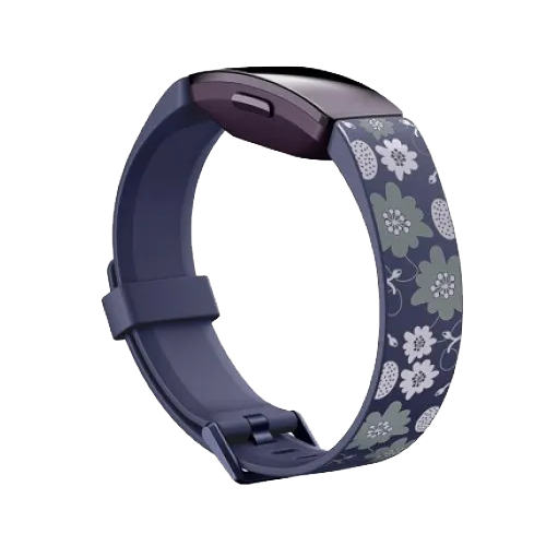 FITBIT - CORREA FITBIT PARA INSPIRE AZUL FLOREADA CHICA (FB169PBNVS)