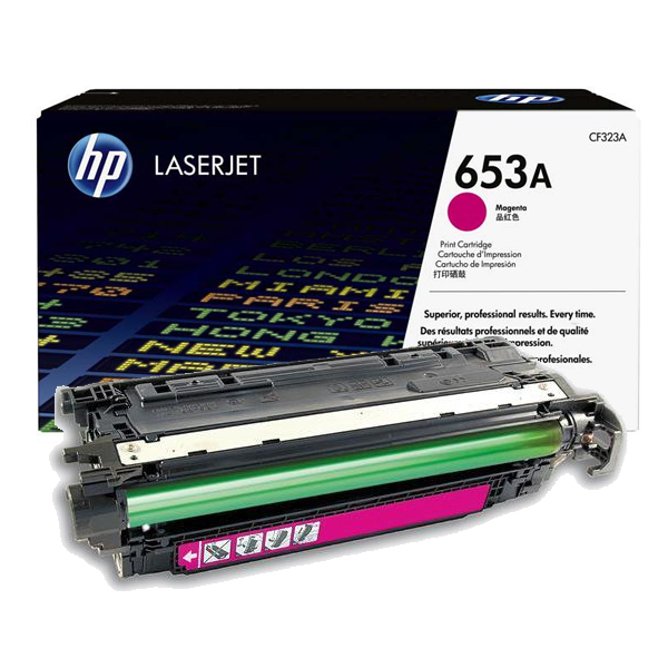 HP - TONER 653A MAGENTA LASERJET  CARTRIDGE ( CF323A )