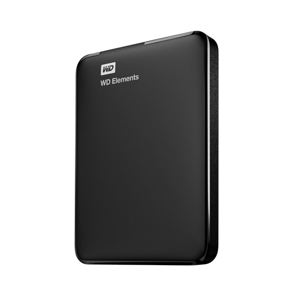 WESTERN DIGITAL - WD ELEMENTS PORTABLE 750GB BLACK EXTERNAL HARD DRIVE (WDBUZG7500ABK-EESN)