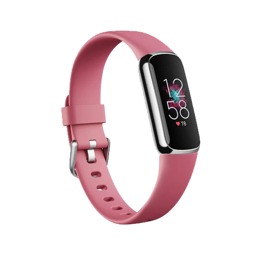 FITBIT - ACTIVITY TRACKER LUXE ORCHID PLATINUM STAINLESS STEEL (FB422SRMG)