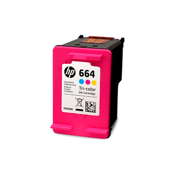 HP - TINTA 664 TRICOLOR CARTRIDGE (F6V28AL)