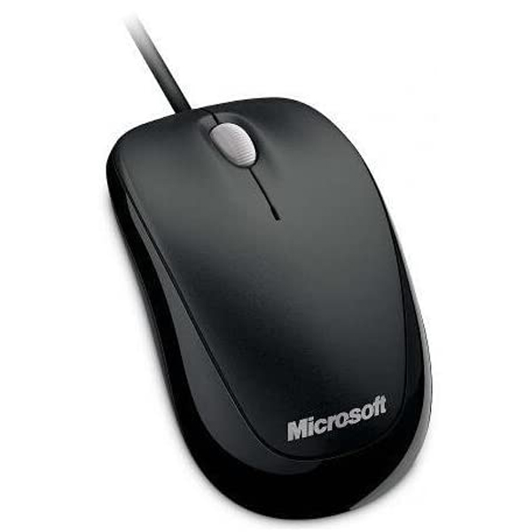 MS MOUSE COMPACT OPTICO NEGRO CON CABLE FOR BUSINESS