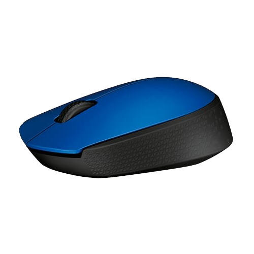 LOGITECH - MOUSE INALAMBRICO M170 AZUL 3 BOTONES (910-004800)